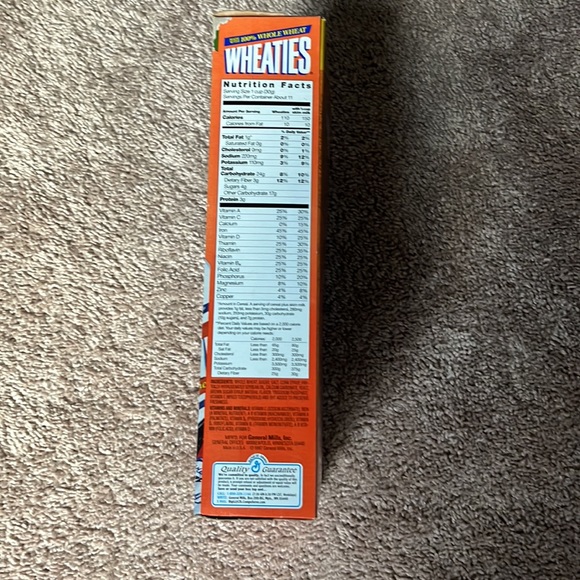 Wheaties box of cereal empty Dale Earnhardt edition barely used - Picture 6 of 6